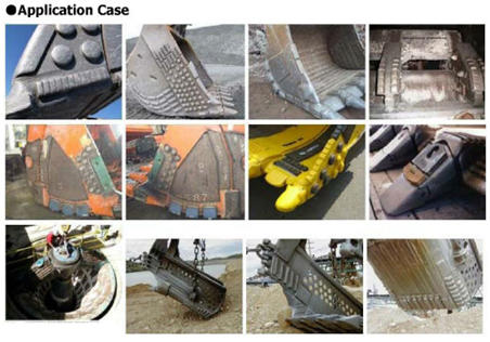 Madencilik Mahcinery Par&ccedil;alarında Chocky Bar DLP619 Kep&ccedil;e Koruması