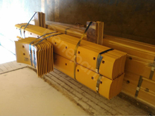 Motor Greyder için Kavisli Greyder Bıçak Greyder Kesme Kenarı 7D4508